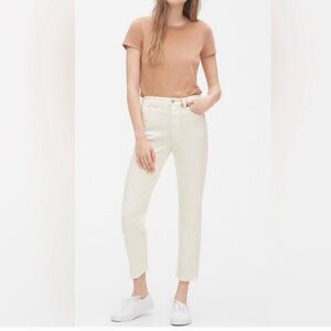 Gap Cream Women's  high rise Jeans